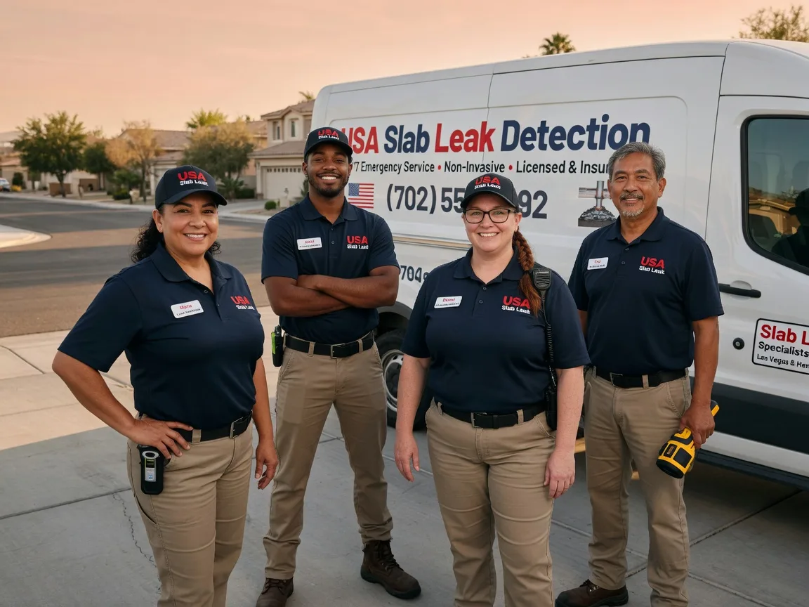 Slab Leak Repair company in Joy, IL